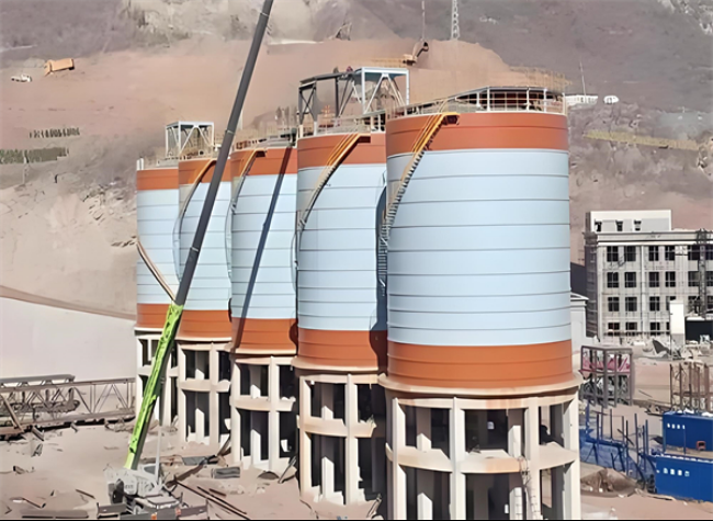 景宁高架钢板仓